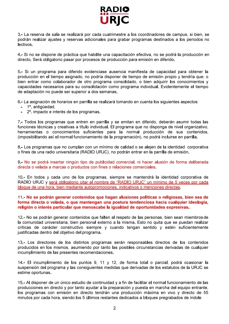 00. NORMATIVA DE RADIO URJC TEMPORADA 2021.pdf page 2