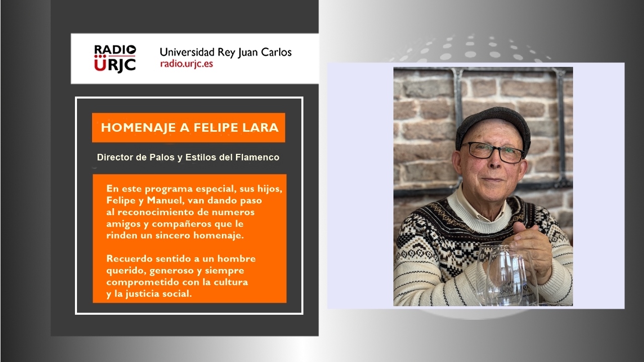 HOMENAJE A FELIPE LARA RADIO URJC