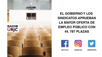 EL GOBIERNO Y LOS SINDICATOS APRUEBAN LA MAYOR OFERTA DE EMPLEO PÚBLICO CON 44.787 PLAZAS