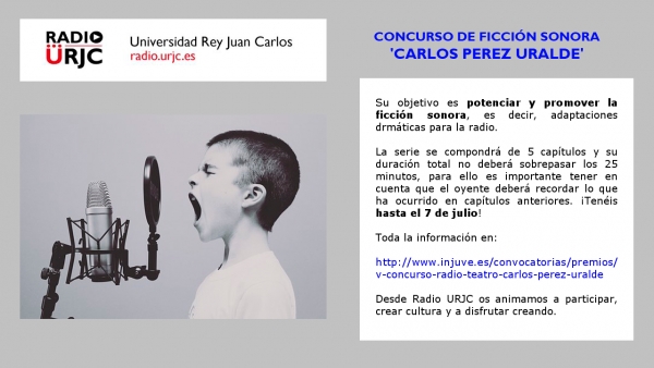 Concurso de ficción sonora ‘Carlos Perez Uralde’