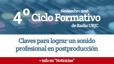 4º Ciclo Formativo de Radio URJC