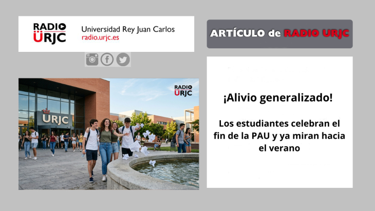 ¡Alivio generalizado! Los estudiantes celebran el fin de la PAU y ya miran hacia el verano