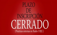 Convocatoria de Prácticas Externas en Radio URJC, cerrada