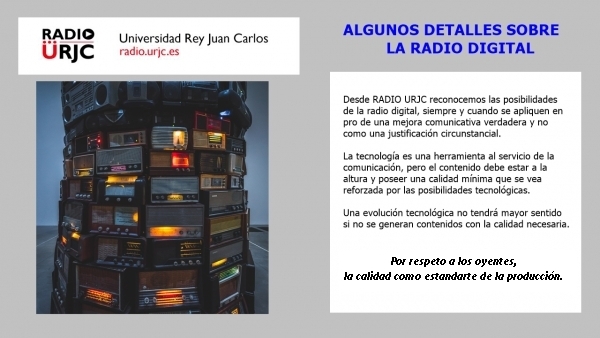 ALGUNOS DETALLES DE LA RADIO DIGITAL EN ESPAÑA