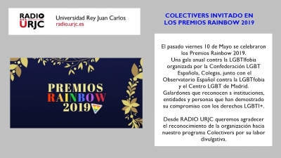 COLECTIVERS CON LOS PREMIOS RAINBOW