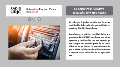 RADIO URJC COMO RADIO PARTICIPATIVA