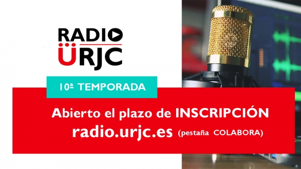 ABIERTO EL PLAZO DE INSCRIPCIÓN EN RADIO URJC - TEMPORADA 2018-2019
