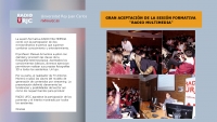 LA SESIÓN FORMATIVA "RADIO MULTIMEDIA", ORGANIZADA POR RADIO URJC, CUMPLIÓ CON TODAS LAS EXPECTATIVAS